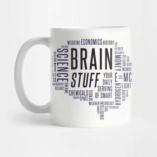 Brain Stuff Calligram Mug